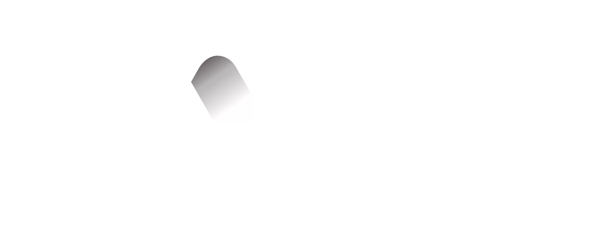 white logo Azenco with slogan